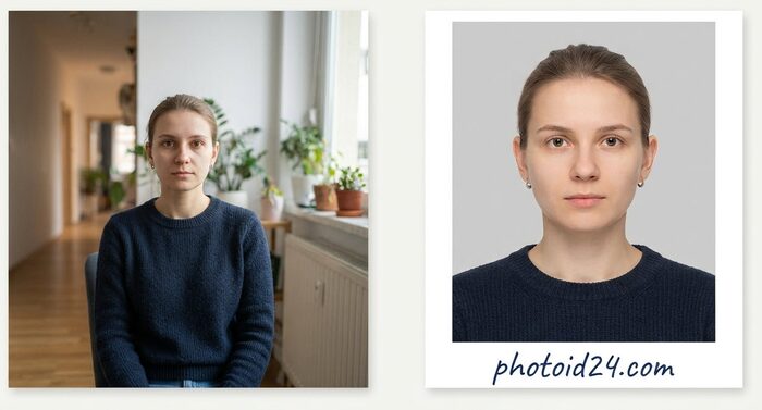 Document photo: before and after