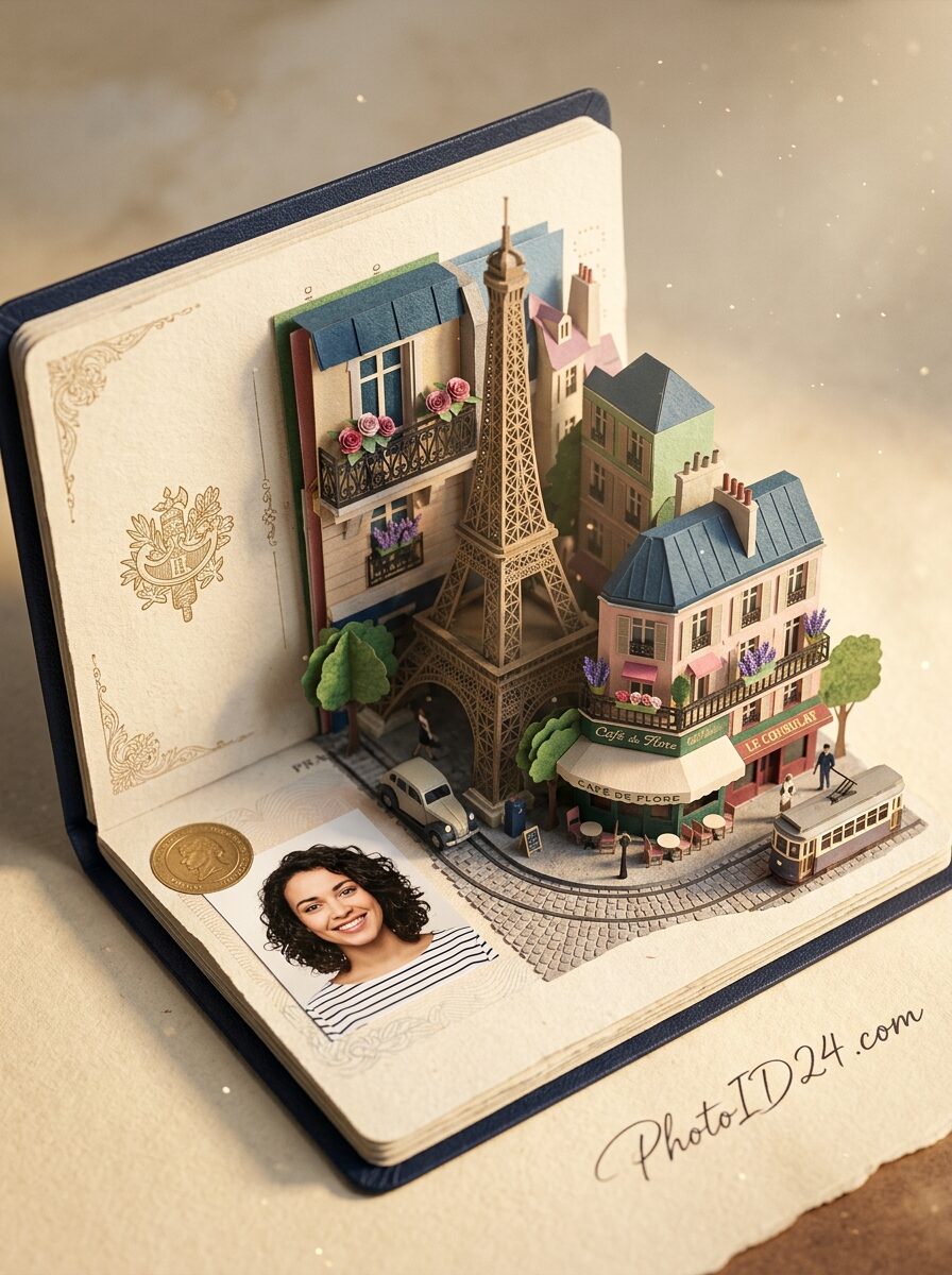 France Passport Photo: Built to the Official Standard