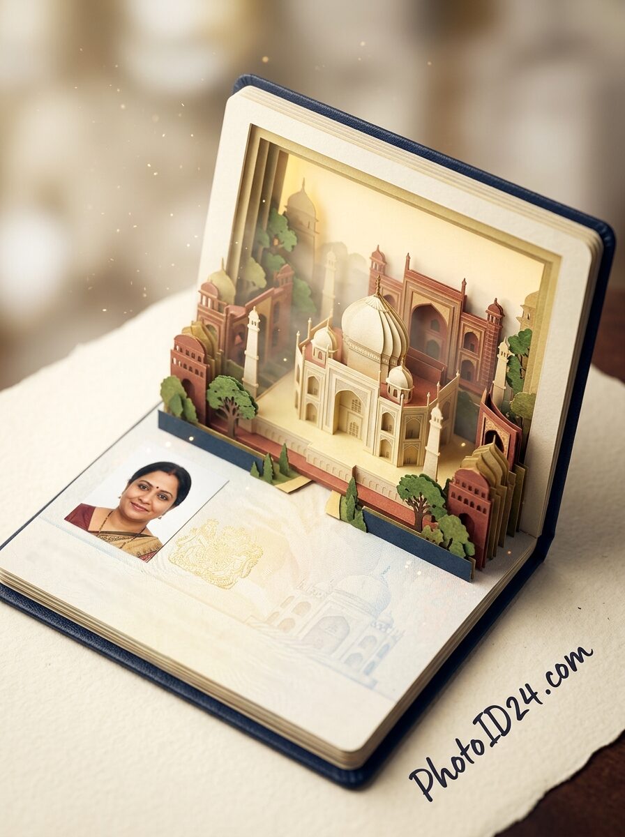 India Passport Photo Online — ICAO-Compliant for Passport Seva