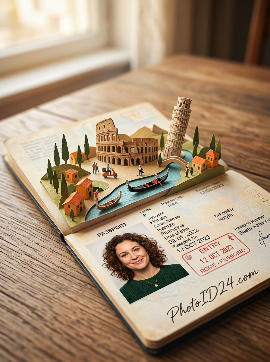 Italy Passport Photo Online