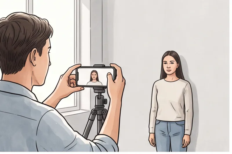 How to Take a Passport Photo with iPhone