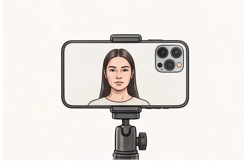 How to Take a Passport Photo with an iPhone - 3