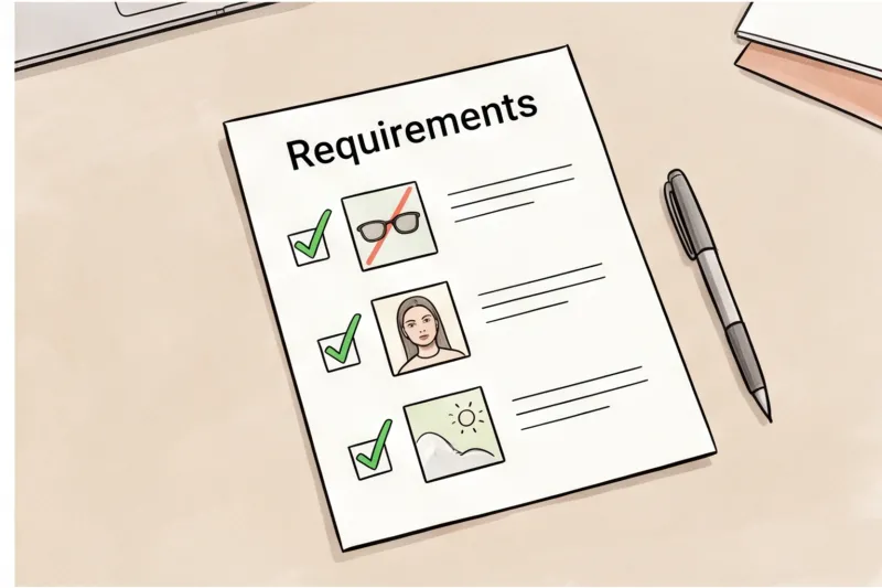 DV Lottery & Green Card Lottery Photo Requirements - 6