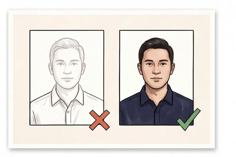 What to Wear for a Passport Photo - 6