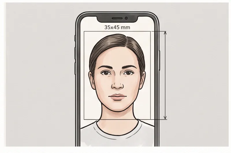 How to Take a Passport Photo at Home - 3
