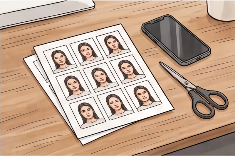 How to Take a Passport Photo with an iPhone - 5
