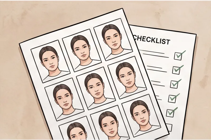 Passport Photo Examples: Why Photos Get Rejected - 5
