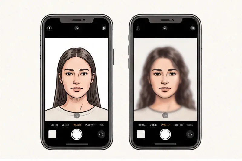 How to Take a Passport Photo with an iPhone - 2